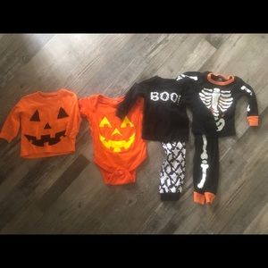 Boys Halloween clothes and jammies